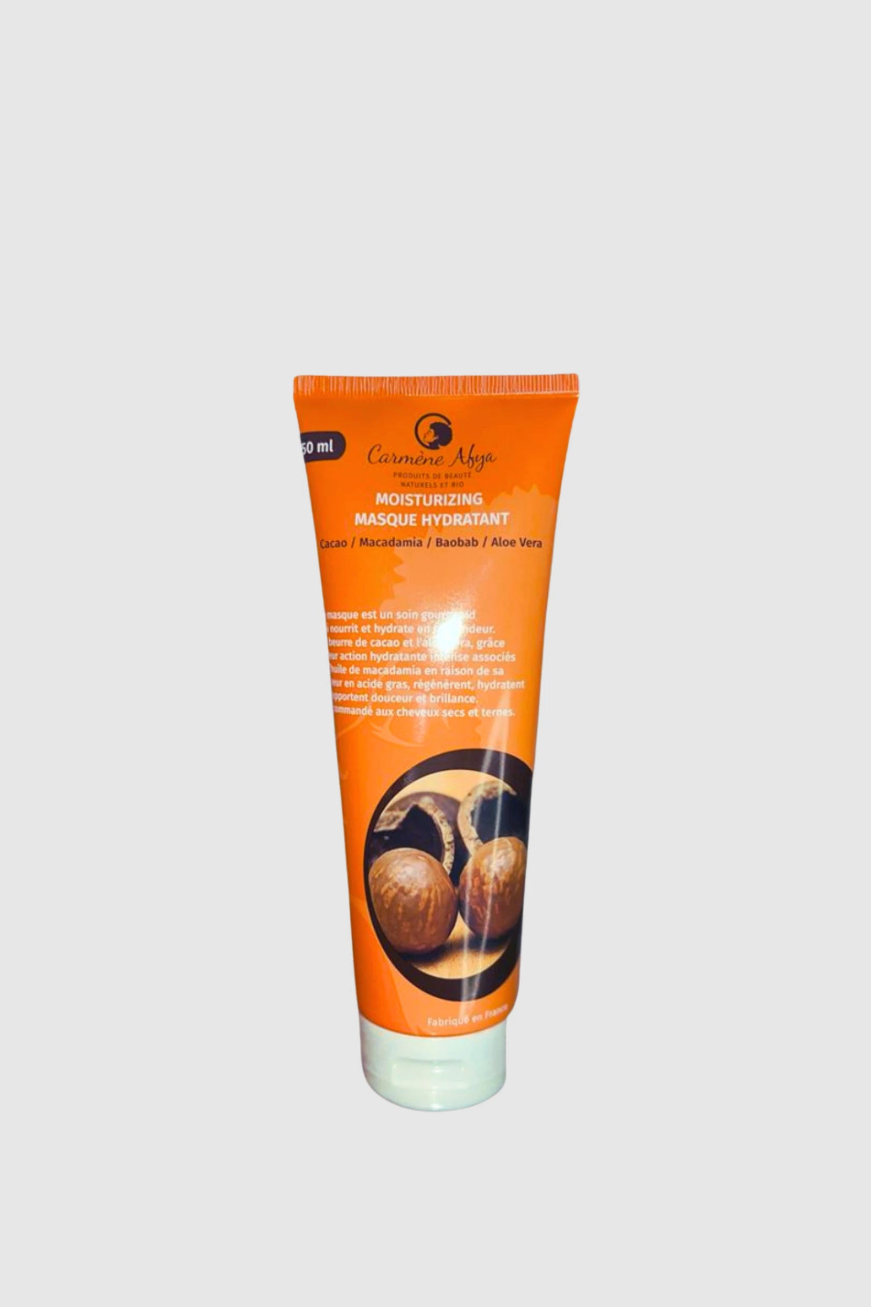 masque hydratant cheveux secs Carméne Afya 250ml