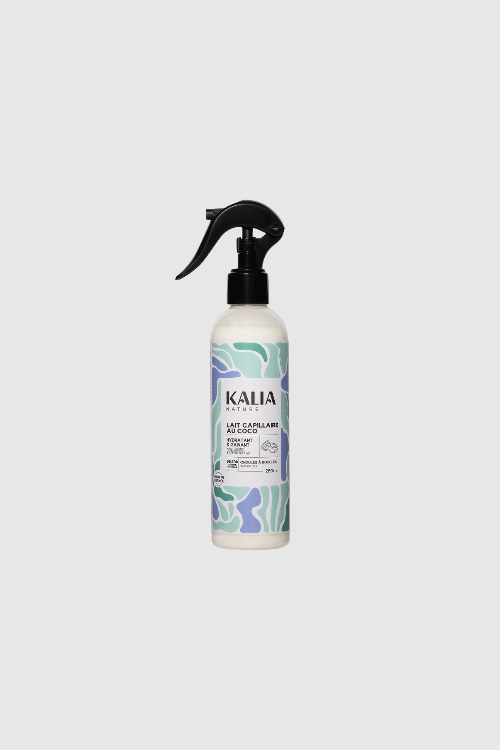 Lait coco spiruline