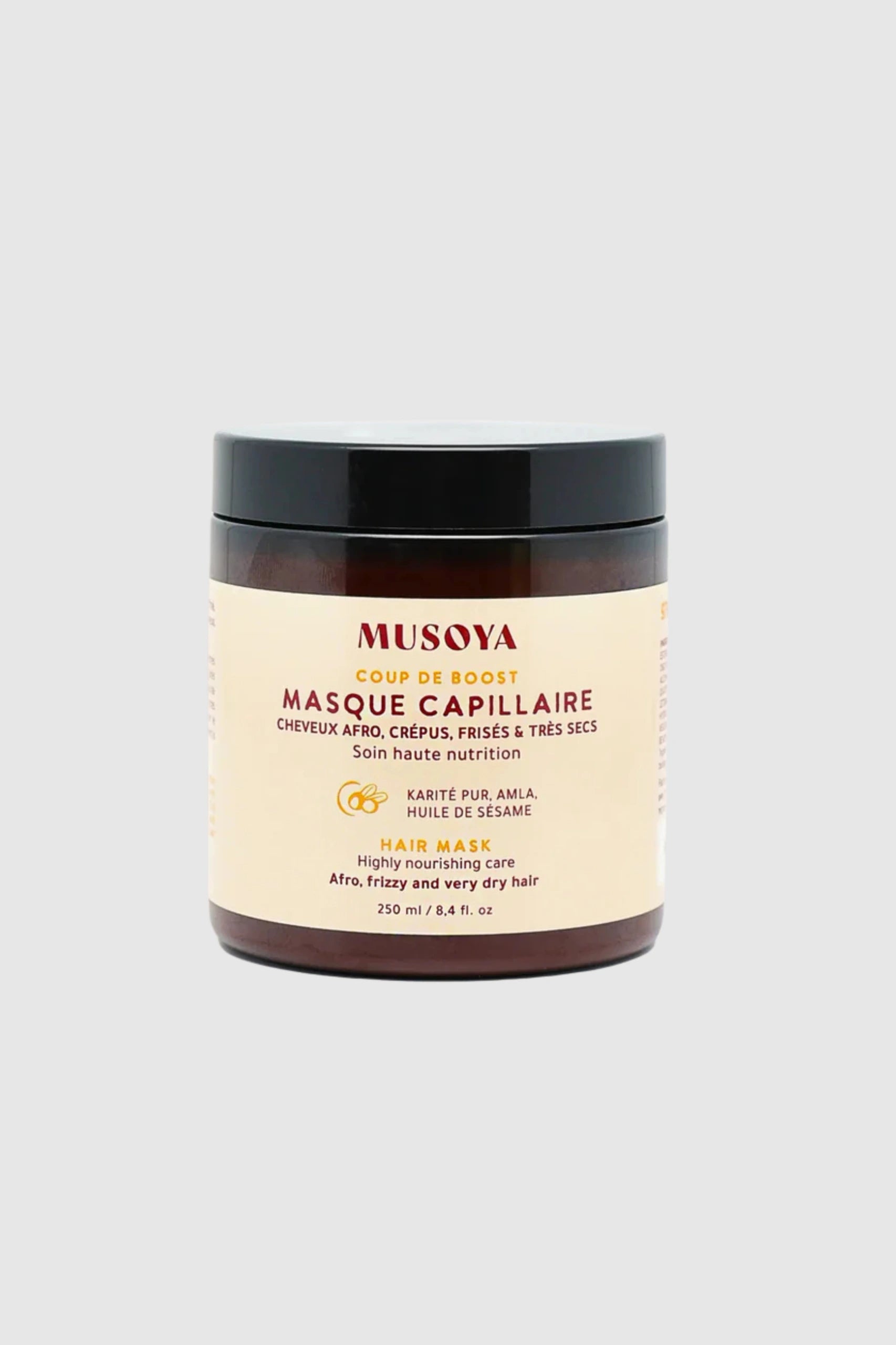 masque capillaire musoya coup de boost pot 250ml