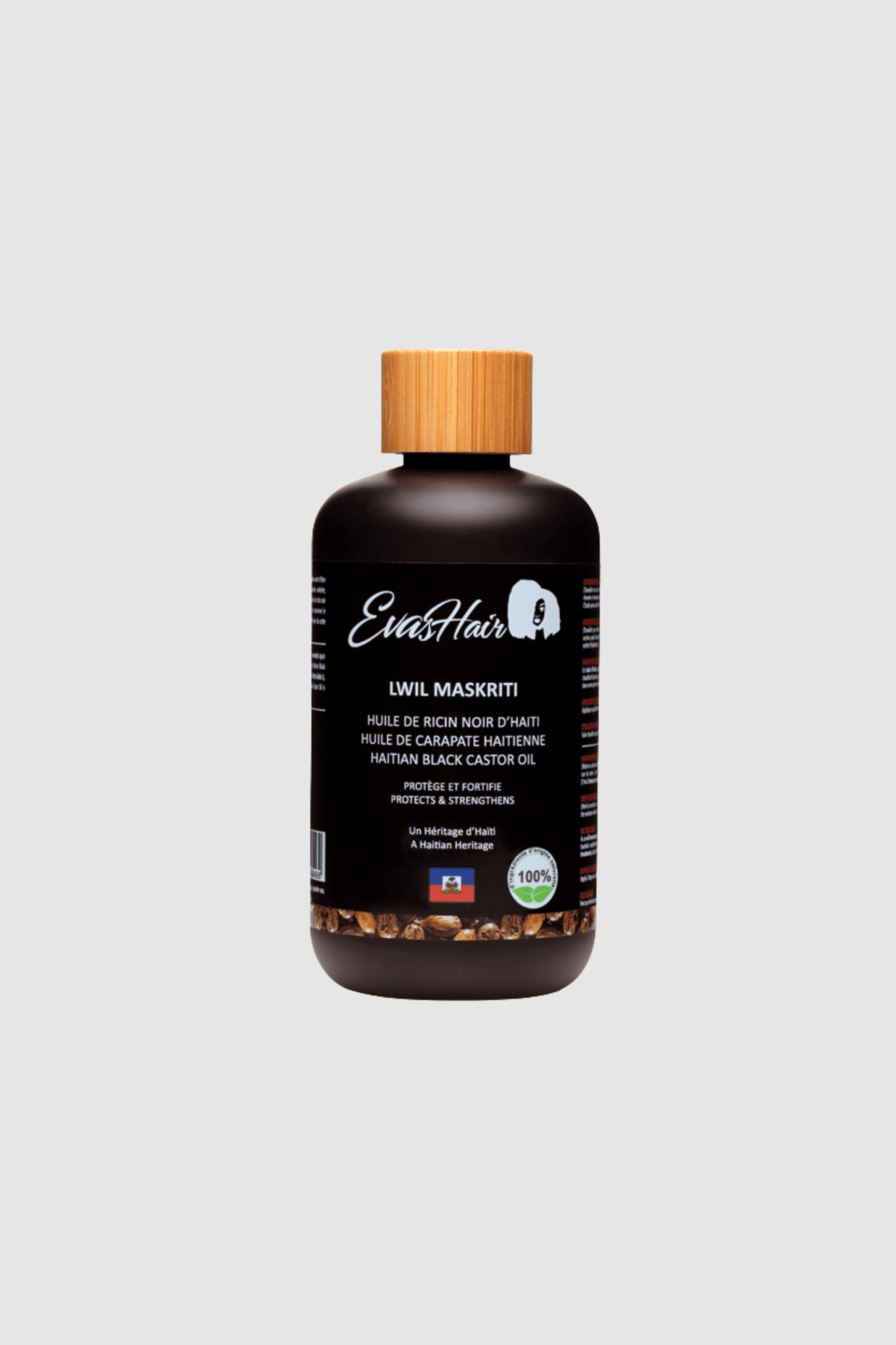 Evas Hair - Huile capillaire Evas Hair – Ricin noir naturel - Huile - Gakou