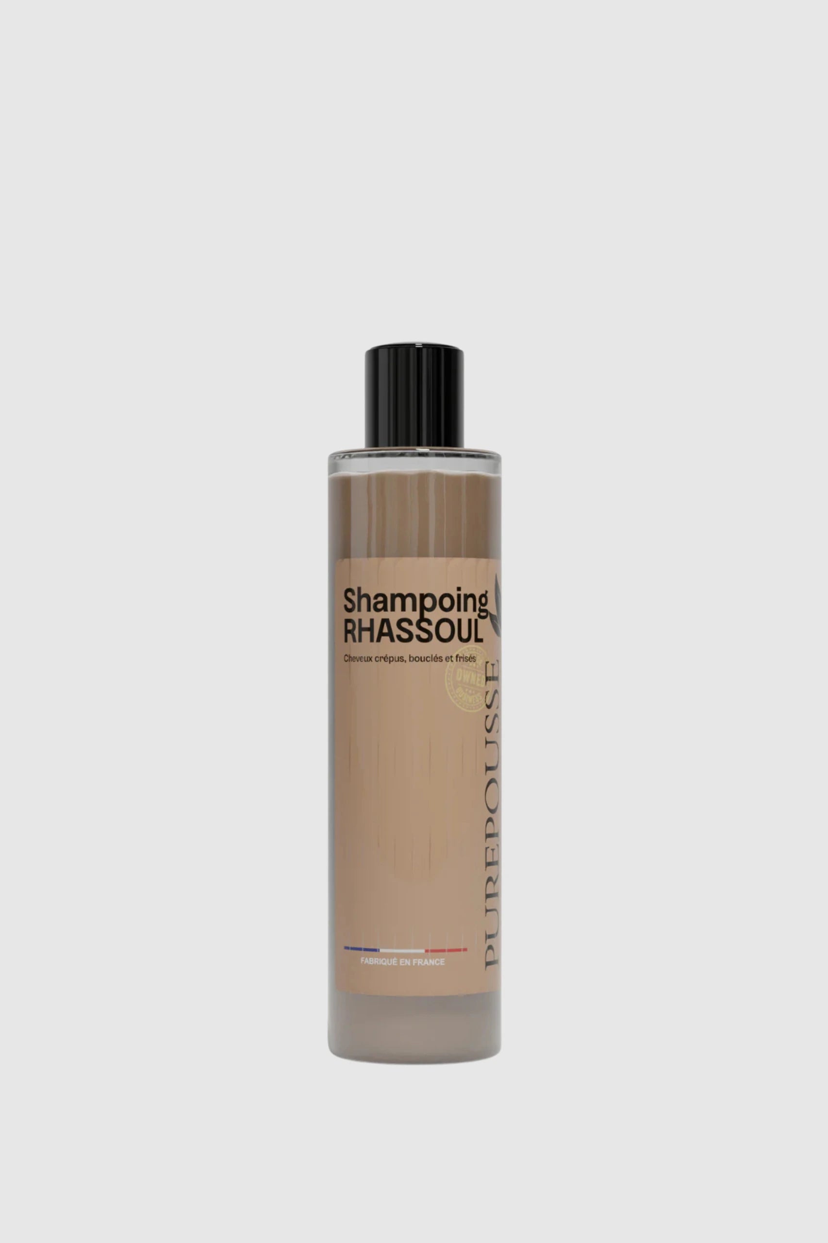 Shampoing Rhassoul PUREPOUSSE – Cheveux Texturés – Soin Purifiant Naturel