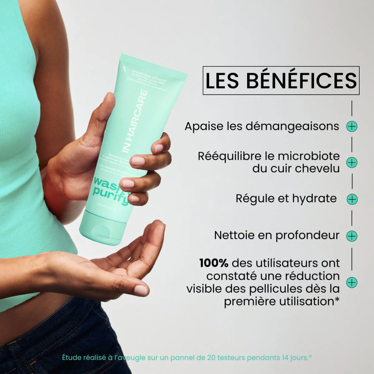 Wash n' Purify – Shampoing soin cuir chevelu