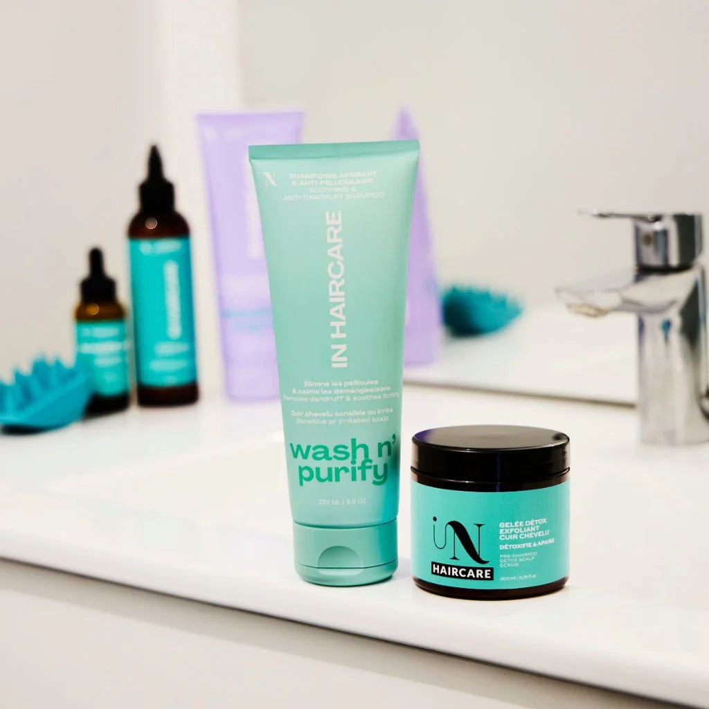 Wash n' Purify – Shampoing soin cuir chevelu