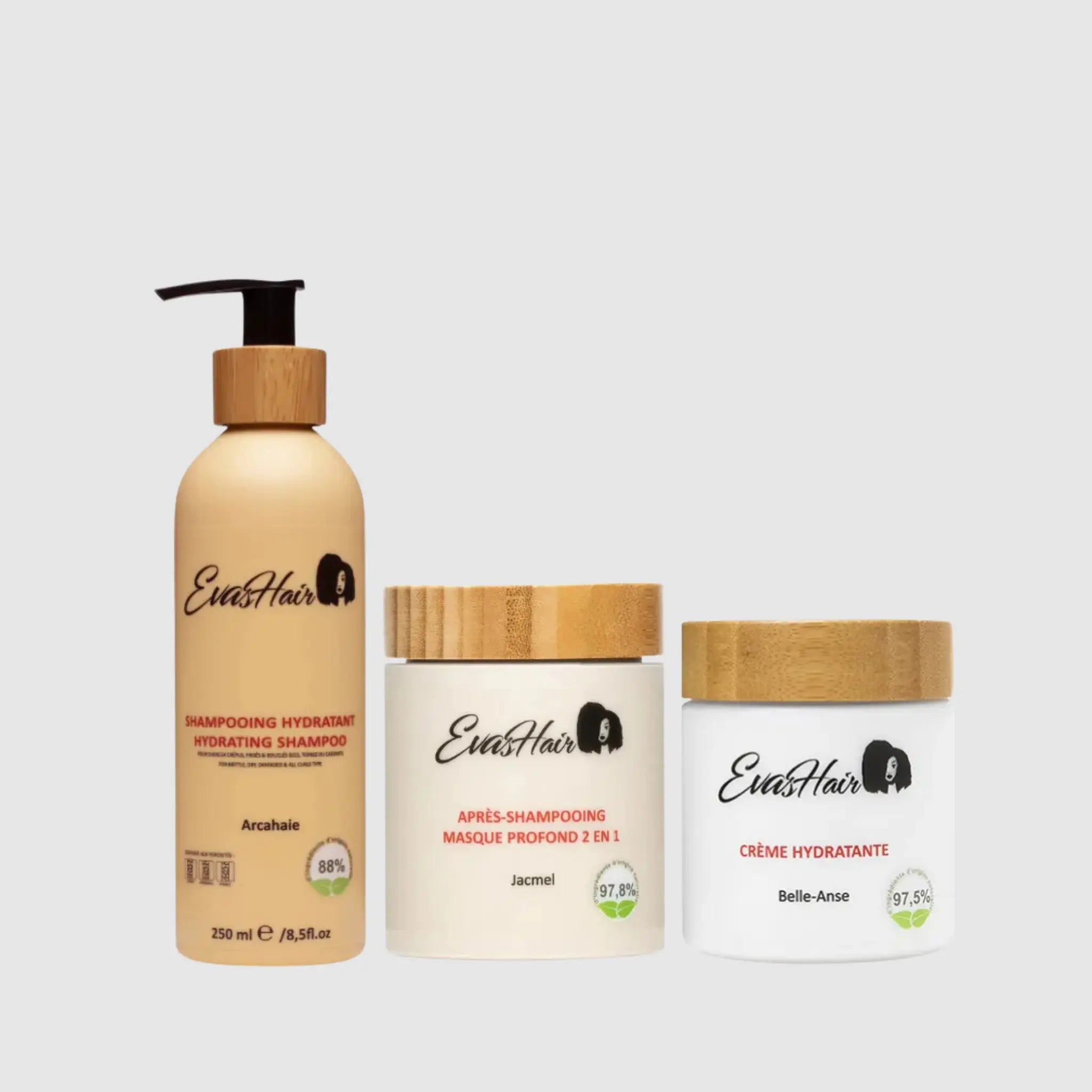 EvasHair - Trio routine hydratation intense EvasHair - Gakou