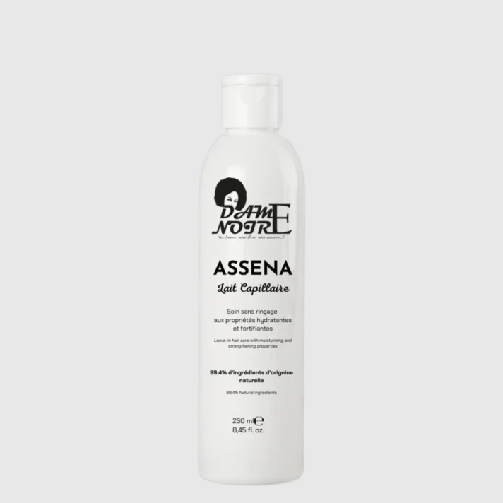 lait capillaire assena Dame Noire flacon 250ml